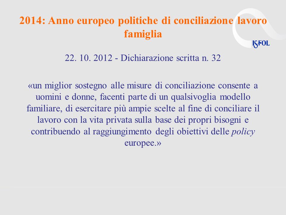 Politiche Di Conciliazione Ppt Scaricare